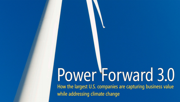 Power Forward: How the largest US companies are capturing business value while addressing climate change - edie.net